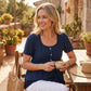 Women's Casual Square Neck Top