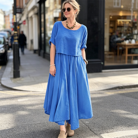 Effortless Summer Two-Piece Skirt Set