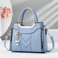 Elegant Women's Top-Handle Satchel & Shoulder Strap