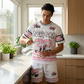 Men's Short Sleeve 2-Piece Set