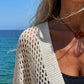 🎉 2026 Sale — Over 30,000 Sold! 💞 Women's Tie-Front Breathable Mesh Knit Top