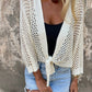 🎉 2026 Sale — Over 30,000 Sold! 💞 Women's Tie-Front Breathable Mesh Knit Top