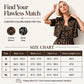 Women's Leopard Print Two-Piece Dress Set