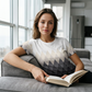 Women's Casual Print Crew Neck Top