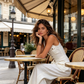 Women's Stylish V-Neck Pocketed Jumpsuit