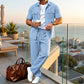 Men's Casual Summer Two-Piece Outfit Set