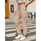 Women's Relaxed Fit Tapered Cotton Trousers