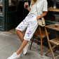 Women's Casual Cropped Pants