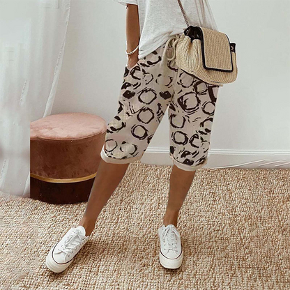 Women's Casual Cropped Pants