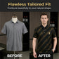 Men's Casual Lapel Short Sleeve Top