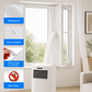 Portable AC Window Seal Kit with 2 Zipper Doors