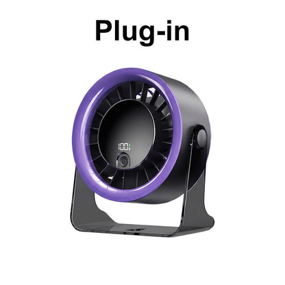 ❄️ HIGH-SPEED DESKTOP FAN WITH TEC COOLING — Instant Thermoelectric Chill | Adjustable Speeds | Portable Design 🌬️