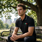Men's Classic Lapel Short Sleeve Cotton Top