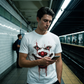 Men's Digital Printed Crew Neck T-Shirt