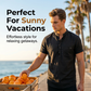 Men’s Summer Henley Shirt Short Sleeve Casual Cotton Linen Tee