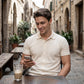 Men's Casual Short Sleeve Button Down Shirt