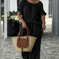 Women's Drawstring Top & Pants 2-Piece Set