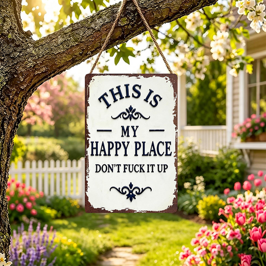 ⏳Limited-time 50% off⏰Retro Metal Sign Vintage Tin Sign🏡💬
