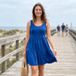 Women's Sleeveless Knee-Length Dress