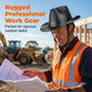 Cowboy Safety Hard Hat Wide Brim Construction Helmet