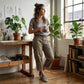 Relaxed Casual Cargo Capris