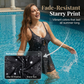 Swimdress Starry Print Swimsuit