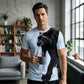 Men's Breathable Graphic Printed T-Shirt