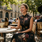 Women's Elegant Sleeveless Floral Dress