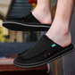 Men's Casual Canvas Slip-On Mules