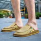 Men's Casual Canvas Slip-On Mules