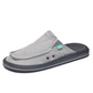 Men's Casual Canvas Slip-On Mules