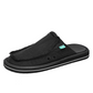 Men's Casual Canvas Slip-On Mules