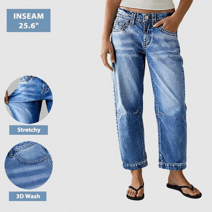 Women's Stretchy Classic Denim Jeans