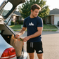 Men's Short Sleeve T-Shirt & Drawstring Shorts Set