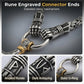 🎉 2026 Sale — Over 51,000 Sold! ⚡ Viking Thor Hammer Pendant Necklace – Stainless Steel Byzantine Chain 🛡️
