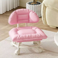 ⏳Time-Limited Special⏰Rolling Low Stool with Backrest – Silent Casters, Cloud Comfort, Toddler Friendly 🏠