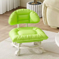 ⏳Time-Limited Special⏰Rolling Low Stool with Backrest – Silent Casters, Cloud Comfort, Toddler Friendly 🏠
