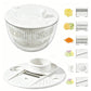 Salad Spinner with Multi-Function Lid