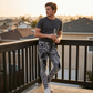 Men's Slim Fit Ripped Jeans Stretch Distressed Denim Pants