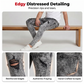 Men's Slim Fit Ripped Jeans Stretch Distressed Denim Pants