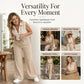 Women's Summer Crop Top and Polka Dot Pants Set