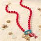 Vibrant Boho Coastal Beaded Necklace