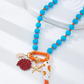 Vibrant Boho Coastal Beaded Necklace
