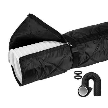 Insulated AC Exhaust Hose Cover