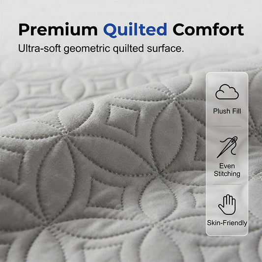 📢📢50% OFF !! ⏰Quilted Waterproof Mattress Protector – Blocks spills & stains, keeps your mattress fresh. Deep pocket, no shifting. Sleep soundly! 😴✨
