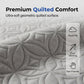 🥳2026 HOT SALE🛏️Quilted Waterproof Mattress Protector – Blocks spills & stains, keeps your mattress fresh. Deep pocket, no shifting. Sleep soundly! 😴✨