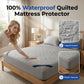 📢📢50% OFF !! ⏰Quilted Waterproof Mattress Protector – Blocks spills & stains, keeps your mattress fresh. Deep pocket, no shifting. Sleep soundly! 😴✨