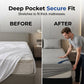 📢📢50% OFF !! ⏰Quilted Waterproof Mattress Protector – Blocks spills & stains, keeps your mattress fresh. Deep pocket, no shifting. Sleep soundly! 😴✨