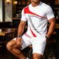 Men's Casual Summer T-Shirt & Shorts 2-Piece Set