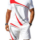 Men's Casual Summer T-Shirt & Shorts 2-Piece Set
